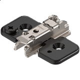 BLUM CLIP podložka křížová 3mm excentr vrut ONYX ČERNÝ