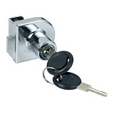 SISO zámek na sklo 918 Cr mat