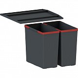 FRANKE odpadkový koš Easysort 450-2-0 2×14,5l