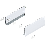 BLUM MERIVOBOX Bočnice "M" L+P 450 hedvábně bílá mat PB