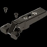 BLUM CLIP TOP závěs 95° pro Al rámečky naložený bez pružiny ONYX ČERNÝ