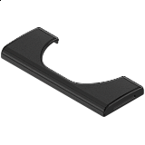 BLUM CLIP TOP krytka misky závěsu ČERNÝ ONYX