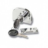 SISO zámek na dvě skla 917 Chrom