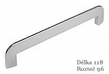 Úchytka 2182-118 ZN1 chrom lesk 96mm