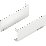 BLUM AVENTOS top set krytek pro HF/HS/HL, levá/pravá, bílá