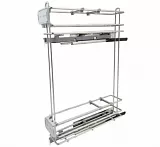 EBM lahvovník MINI AEC (HETTICH) s dotlumením 150/280mm levý