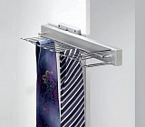 Výsuvný věšák na kravaty a opasky chrom,pravý