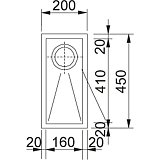 Dřez FRANKE PPX 110-16 Nerez