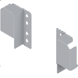 BLUM TBX nastavení zad šedé - variabilní držák relingu-šedý