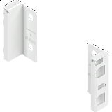 BLUM MERIVOBOX Držák zad "M" L+P hedvábně bílá mat