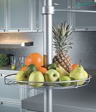 koš na sloup 340mm - chrom