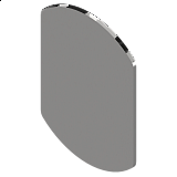 BLUM TIP-ON plech nalepovací