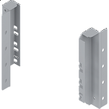 BLUM Držák zad "C" L+P šedý ANTARO