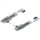 BLUM Modul a unašeč L3 TIP-ON BL pro TBX 350-650 mm 15-40 kg šedý