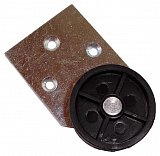 Kolečko malé pojezdové boční - 85x50x15mm