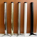 Stolová noha 810/60 nikl broušený