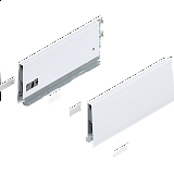 BLUM MERIVOBOX Bočnice "K" L+P 550 hedvábně bílá mat