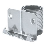 Kuchyňská nožka CAMAR 300 regulační H3cm kov+plast narážecí