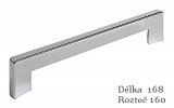 úchytka 2183-168 ZN1 chrom lesk