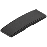 BLUM CLIP TOP krytka ramínka naložený BEZ LOGA ČERNÝ ONYX