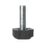 Nožka M8x28 plast d=28mm