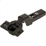 BLUM CLIP TOP 110° závěs NA VRUT polonaložený BLUMOTION ČERNÝ ONYX