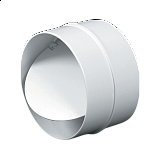 Spojka kulatého kanálu s klapkou 125mm