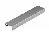 GEP U - profil Al, 18mm, 300cm, HLINÍK