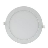 Stropní LED panel vestavný kulatý 12W 3v1 (W,NW,WW)