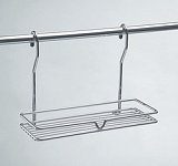 Polička malá chrom 260x100x205