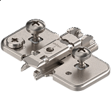 BLUM CLIP podložka křížová 0mm excentr EXPANDO montáž proti sobě