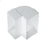 Koleno vertikální ploché 90°,150mm, bílá