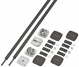 HAFELE PLANOFIT Napínací kování sada pro dřevěné dveře výška dveří 2650mm - BÍLÁ