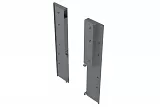 AXIS PRO čelní kování samostatné H=200mm, ANTRACIT