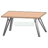 Podnož ke stolu TOKYO ČERNÁ