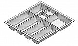 příborník AGO LINEA 490x440mm šedý do skříňky 50cm