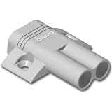 BLUMOTION adaptér křížový dvojitý na vrut