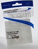 Čočka samolepící 22,3x10.1mm transparentní WAY 9ks