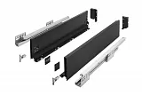 Zásuvka AXISPRO 250/120mm B2 ČERNÁ