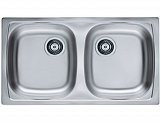 ALVEUS dřez BASIC 160 NEREZ  - odtok 31/2"