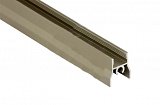GEP rámový profil vodorovný horní Al, 10mm, 280cm, ŠAMPAŇ