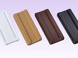 kluzák podnože nastřelovací plast rovný černý