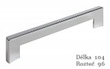 úchytka 2183-104 ZN1 chrom lesk