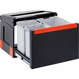 FRANKE odpadkový koš Cube 50 1×14l, 2×8l