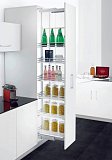 Výškově stavitelný rám k potravinové skříni ELEGANCE/KOMFORT, 5 košů