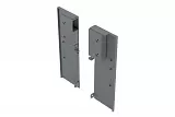 AXIS PRO čelní kování samostatné H=120mm, ANTRACIT