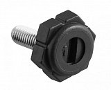 Nožka M6x20 plast 20mm šestihranný podstavek