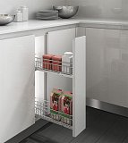 INOXA lahvovník QUADRO (BLUM) s BL 150/450mm pravý