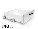 Zásuvka úzká bílá FUTURA EVO 450/122