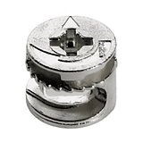 Excentr HETTICH Rastex 15, 18 mm, bez osazení, niklováno